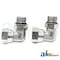 A & I Products 90 Degree Female NPT Swivel X Male ORB Adapter 3.75 x4 x2 A-43B44 - alternate 2